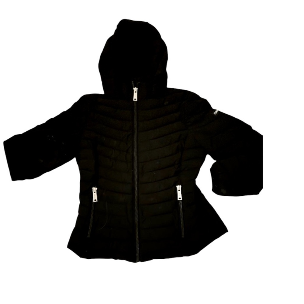 Women’s NWOT Calvin Klein Black Puffer Jacket